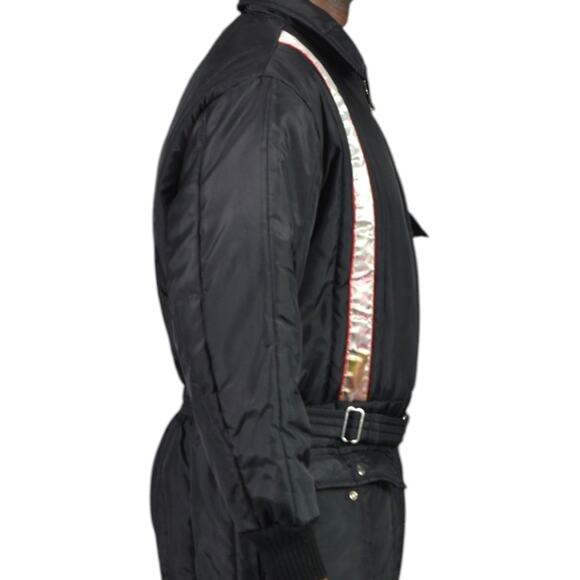 Vintage Walls Blizzard Pruf SnowSuit Black Jumpsuit Coveralls Snow Ski XL Mens - Picture 10 of 16